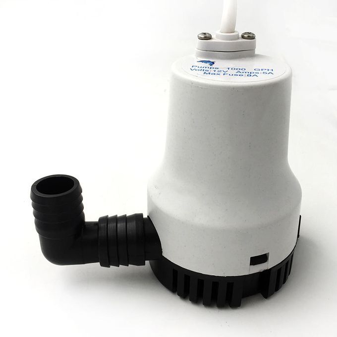 Submersible 1000GPH 12V Marine Bilge Pump Caravan Boat RV 1 Inch