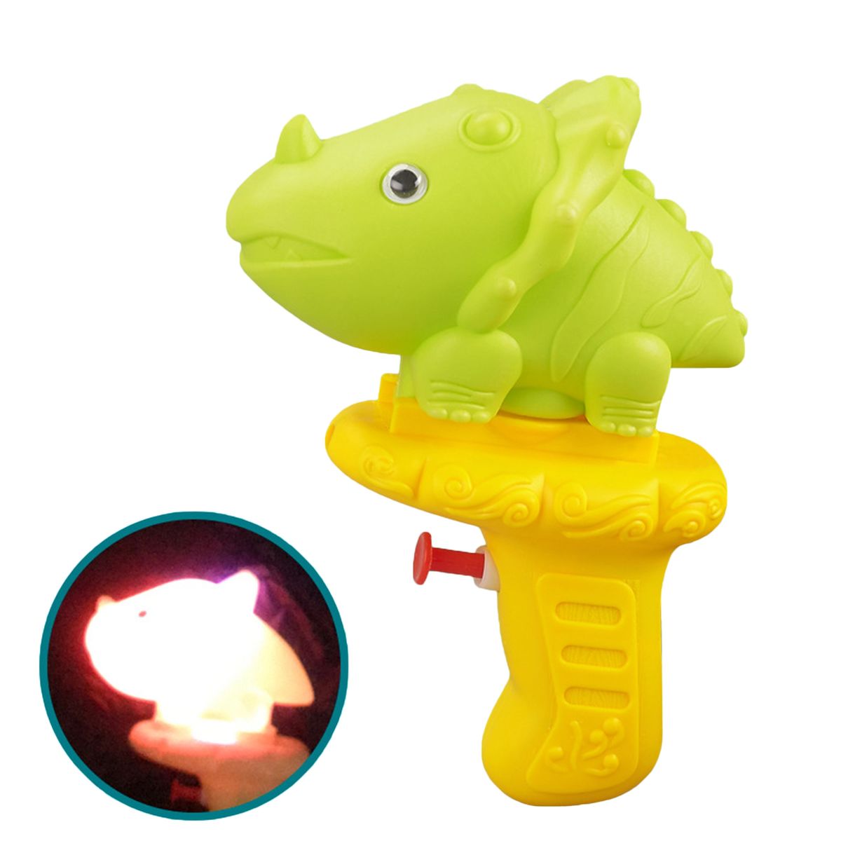 Fash Water Shooter Baby Summer Beach Bath Water Fighting Toy Green