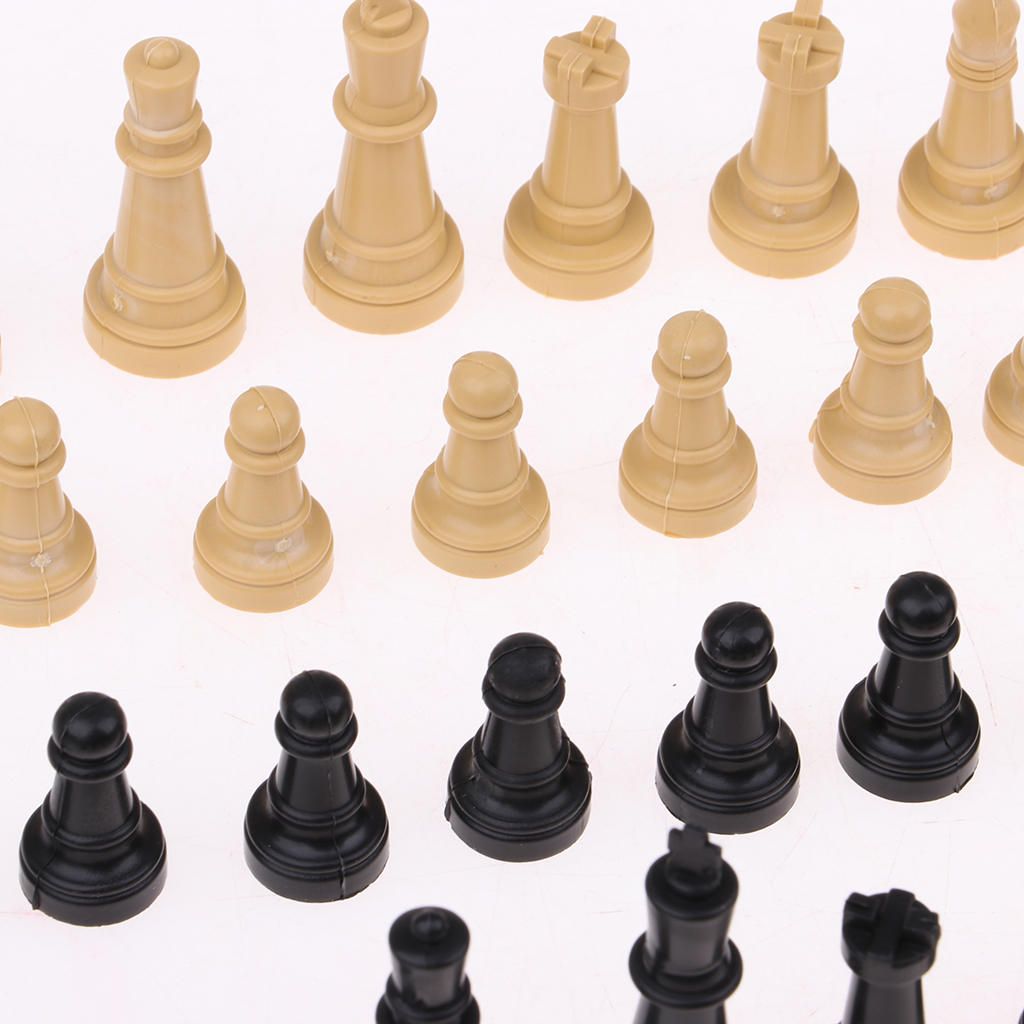 32x 2" Chess Pieces Game Checker Pawn Accs