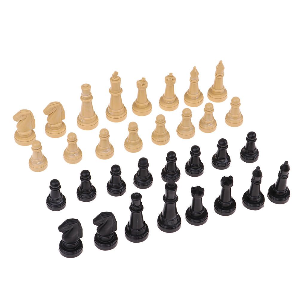 32x 2" Chess Pieces Game Checker Pawn Accs