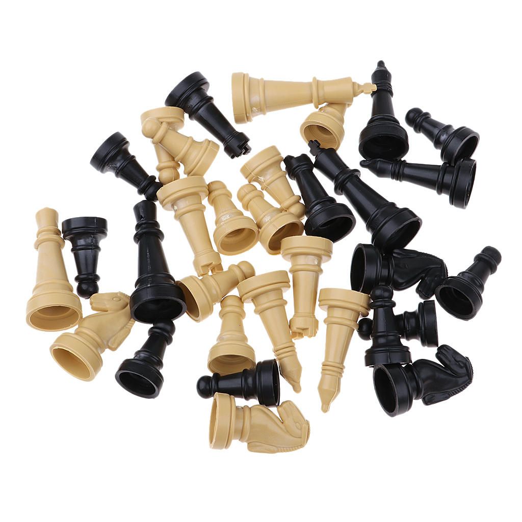 32x 2" Chess Pieces Game Checker Pawn Accs