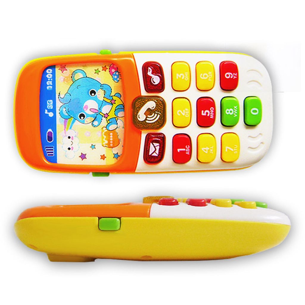 Kids Children Electronic Mobile Phone Early Learning Flash Music Toy