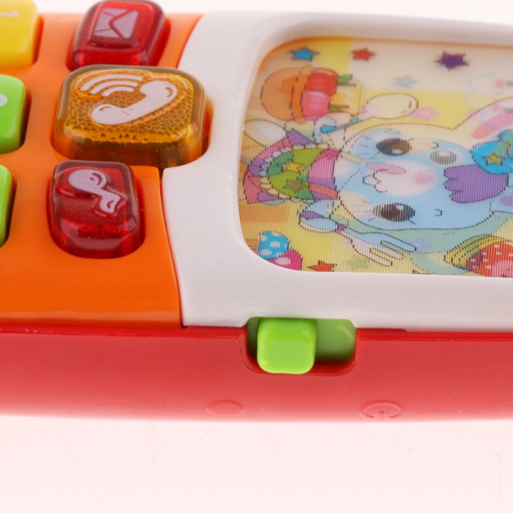 Kids Children Electronic Mobile Phone Early Learning Flash Music Toy