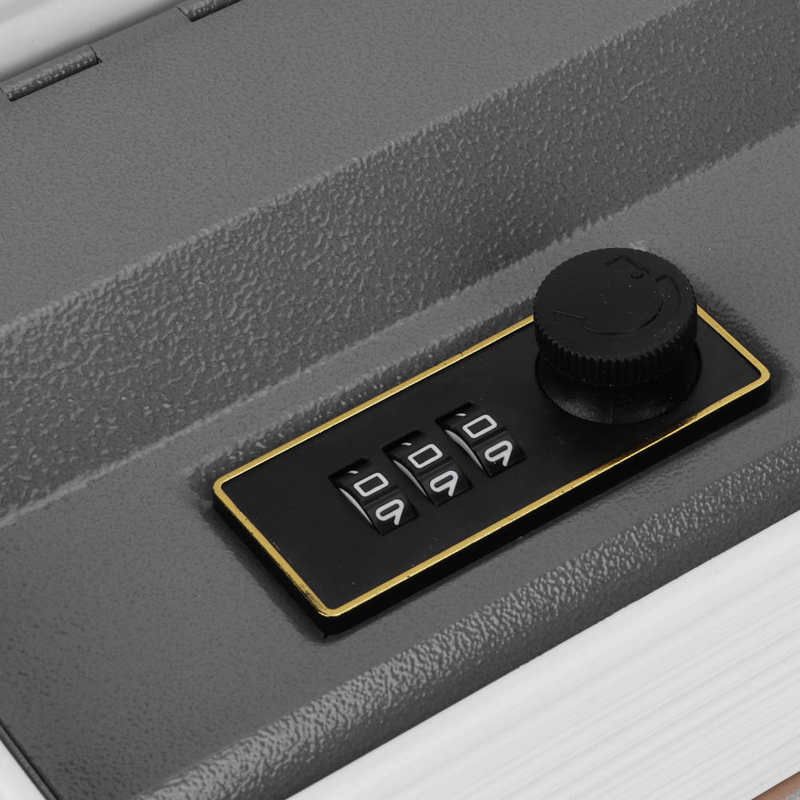 Mini Simulation Book Safe Storage Box Money Cash Jewelry Security Lock Case For Home Simulation Book New Fashion 18.2x11.8x5.7cm
