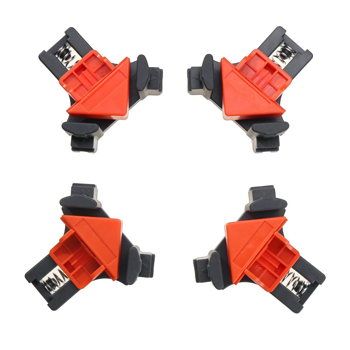 4pcs 90 Degree Corner Clamp Adjustable Right Angle Clamp
