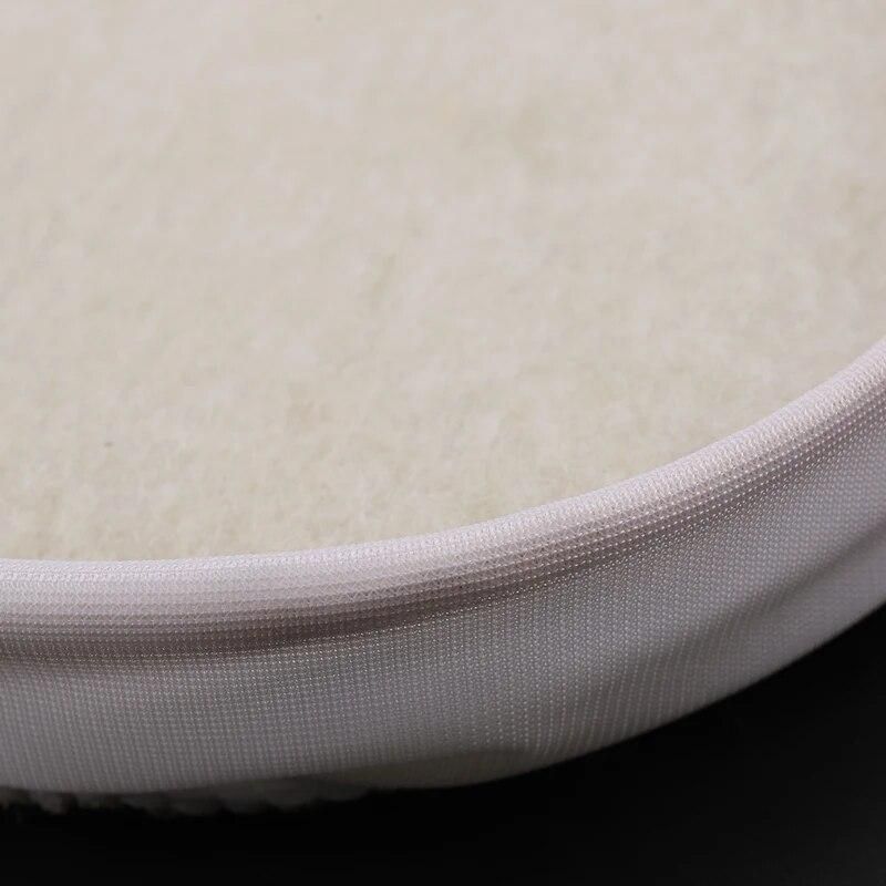 Hot XD-7inch 180mm Soft Wool Car Detailing Polishing Buffer Polisher Bonnet Pad with Loop
