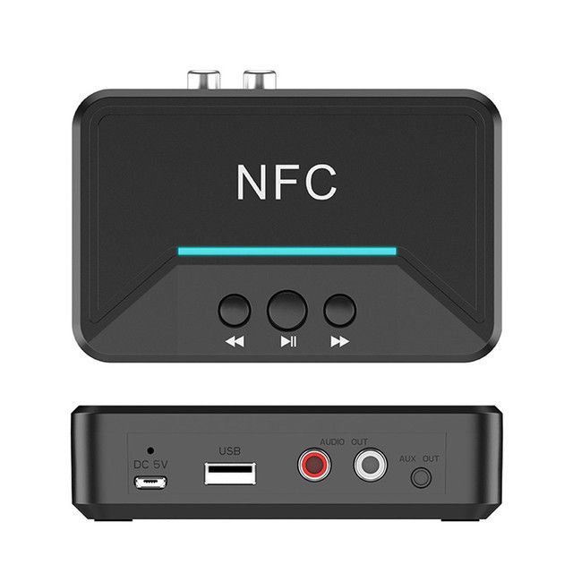 Bt200 Nfc Bluetooth 5.0 Audio Receiver Stereo Wireless Adapter