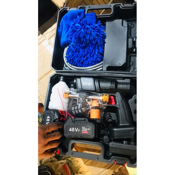 Portable Cordless High Pressure Multi Purpose Car Washer