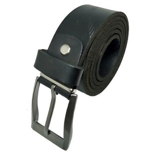 Leather Belt -  Black