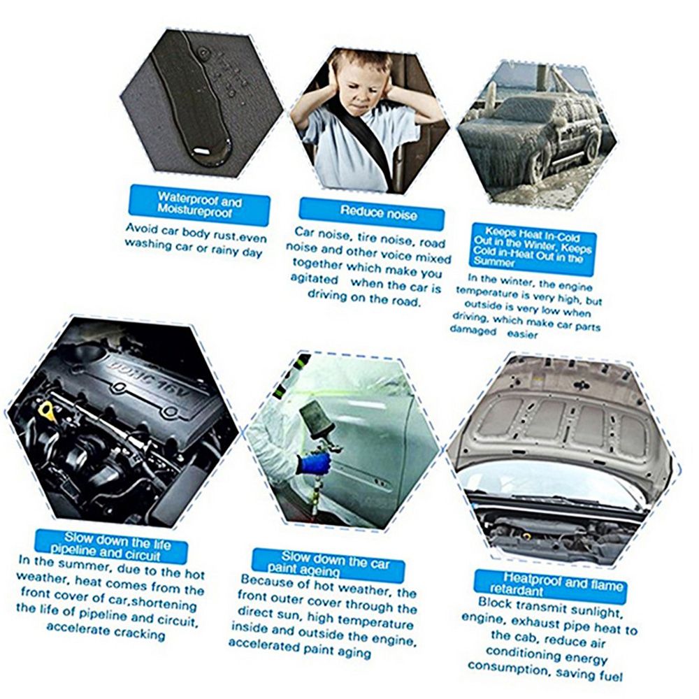 Sound Deadening Mat Car Sound Deadener Noise Insulation