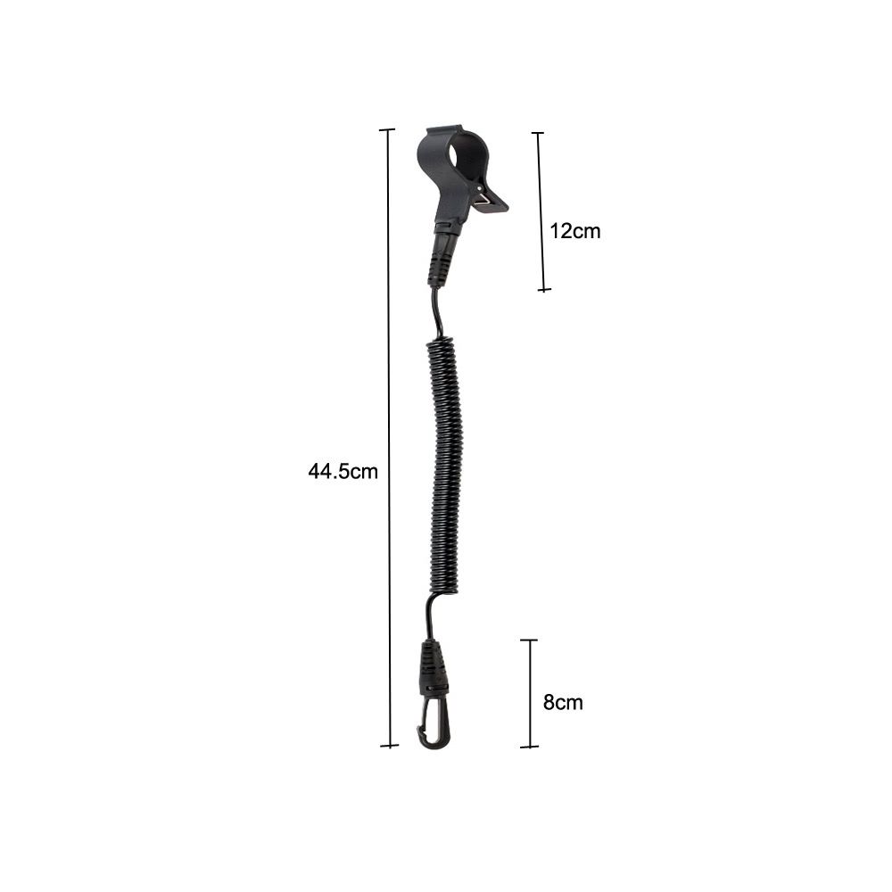 1pcs Paddle Leash Elastic Kayak Canoe Safety Rod Leash Kayak