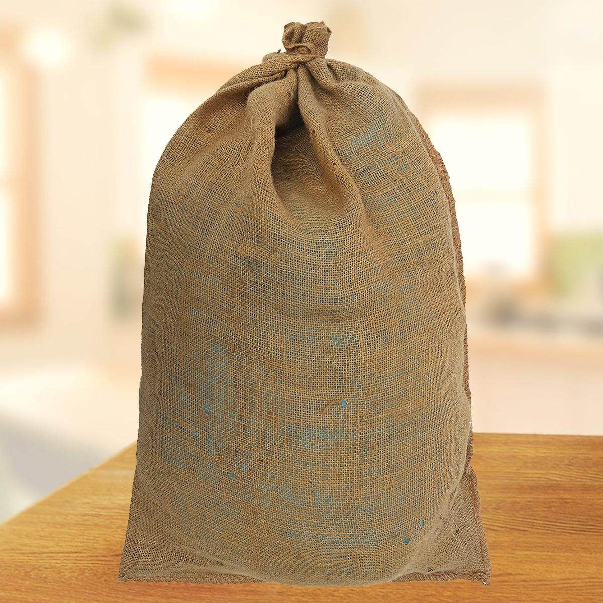 60x90cm Large Hessian Bag Jute Sack Sandbag Garden Produce Chaff Farm Storage