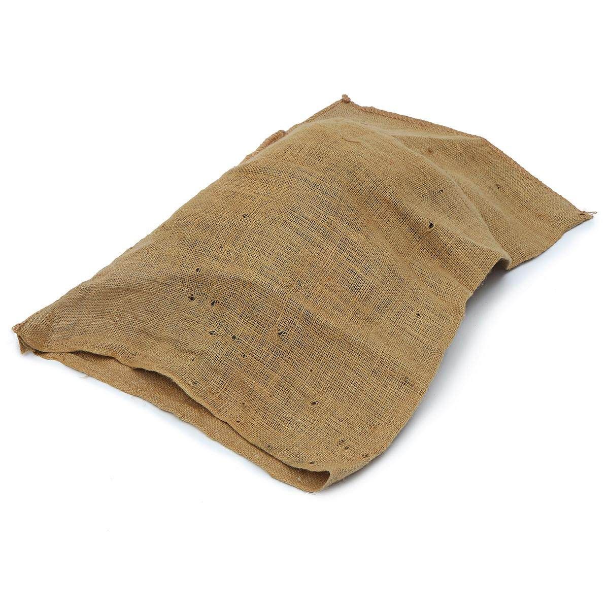 60x90cm Large Hessian Bag Jute Sack Sandbag Garden Produce Chaff Farm Storage