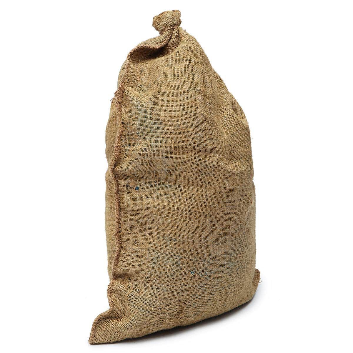 60x90cm Large Hessian Bag Jute Sack Sandbag Garden Produce Chaff Farm Storage