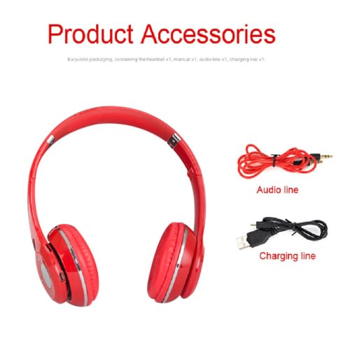 S460 Support Tf Card FM Hifi Wireless Bluetooth Headphone
