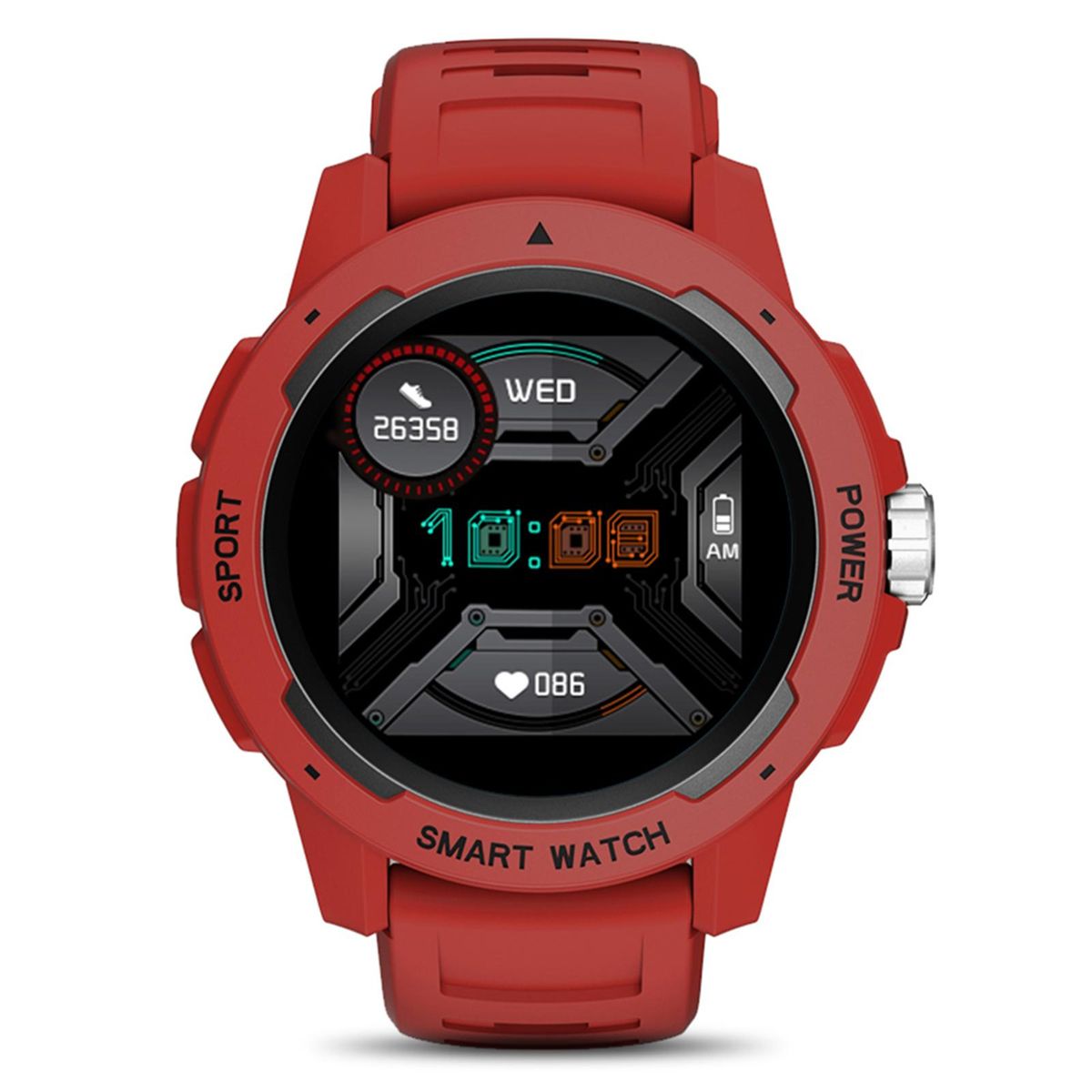 Intelligent Watch for Men and Woman Touch Screen Multi-sport Modes with Heart Rate Monitor Pedometer Music Control
