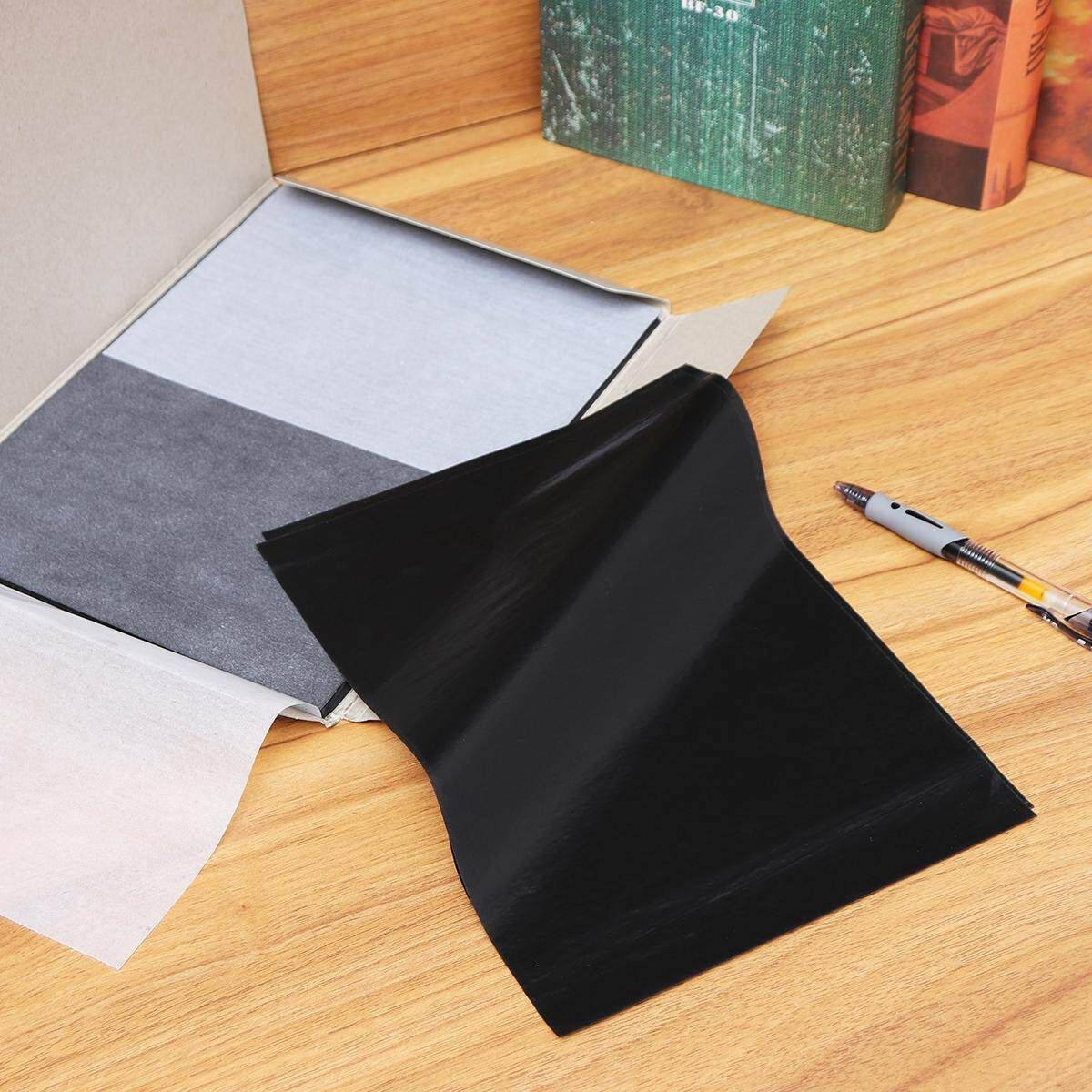 16k 100 Sheets Paper Transfer Copy Black Graphite Tracing A4 Wood Canvas Art