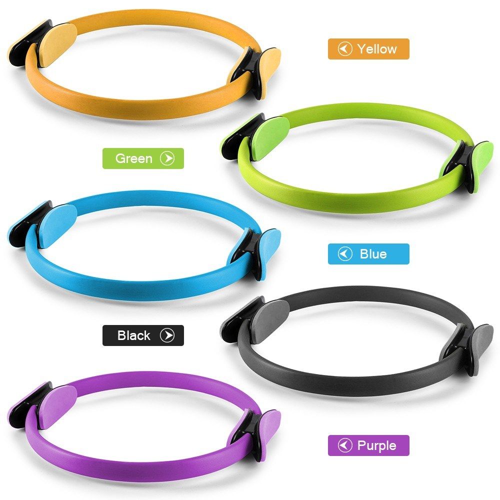 16 Inch Yoga Pilates Ring Workouts Exercise Fitness