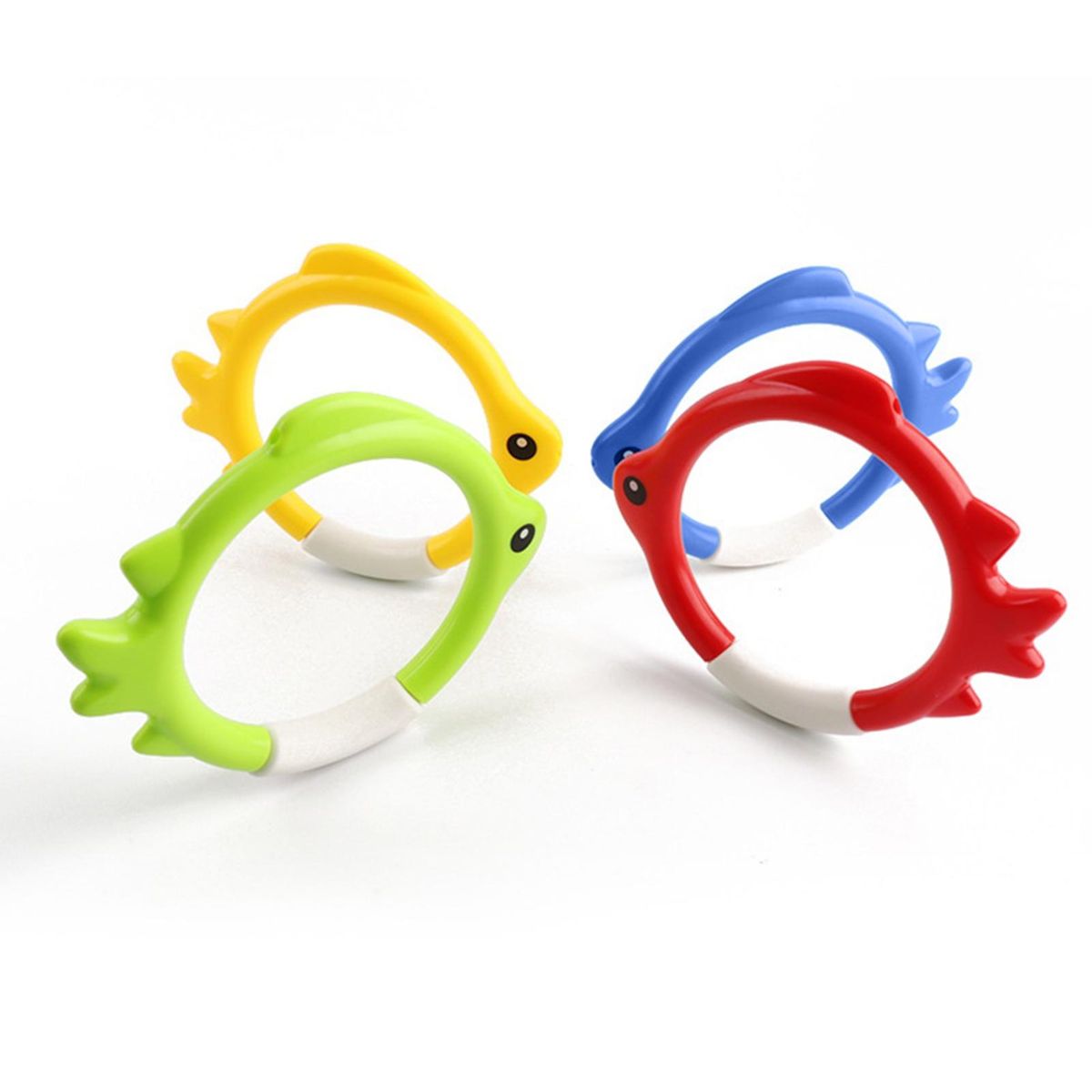 Fun Fish Dive Rings Creative Underwater Pool Toys for Kids Adults