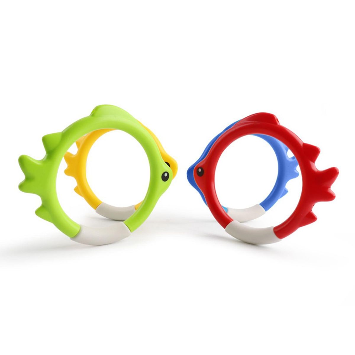 Fun Fish Dive Rings Creative Underwater Pool Toys for Kids Adults