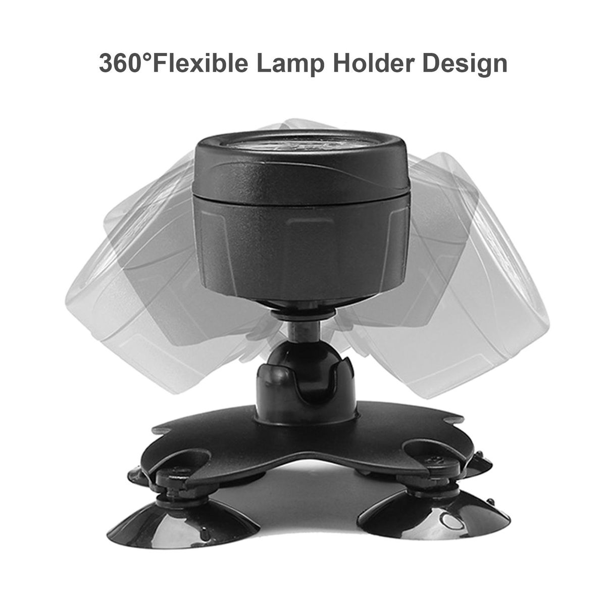 5PCS 4 LEDs RGB Underwater Diving Lamp Light Kit Set with Remote Controller Line Control Rotatable Illumination Angle IP65 Water Resistance Dimmable Brightness Speed Adjustable 2 Diverse Lighting Effects 3 Levels Timer T-ime 