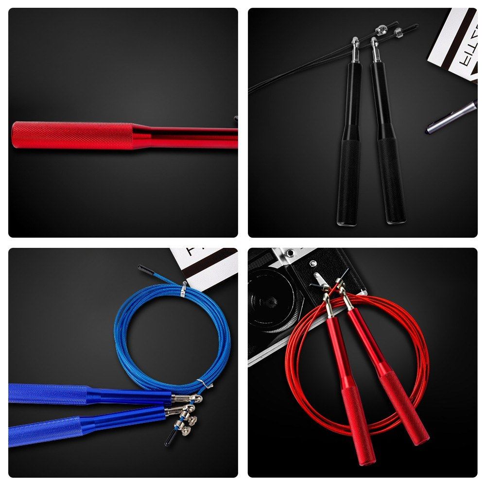 10ft Adjustable Speed Jump Rope Ball Bearing Non-slip
