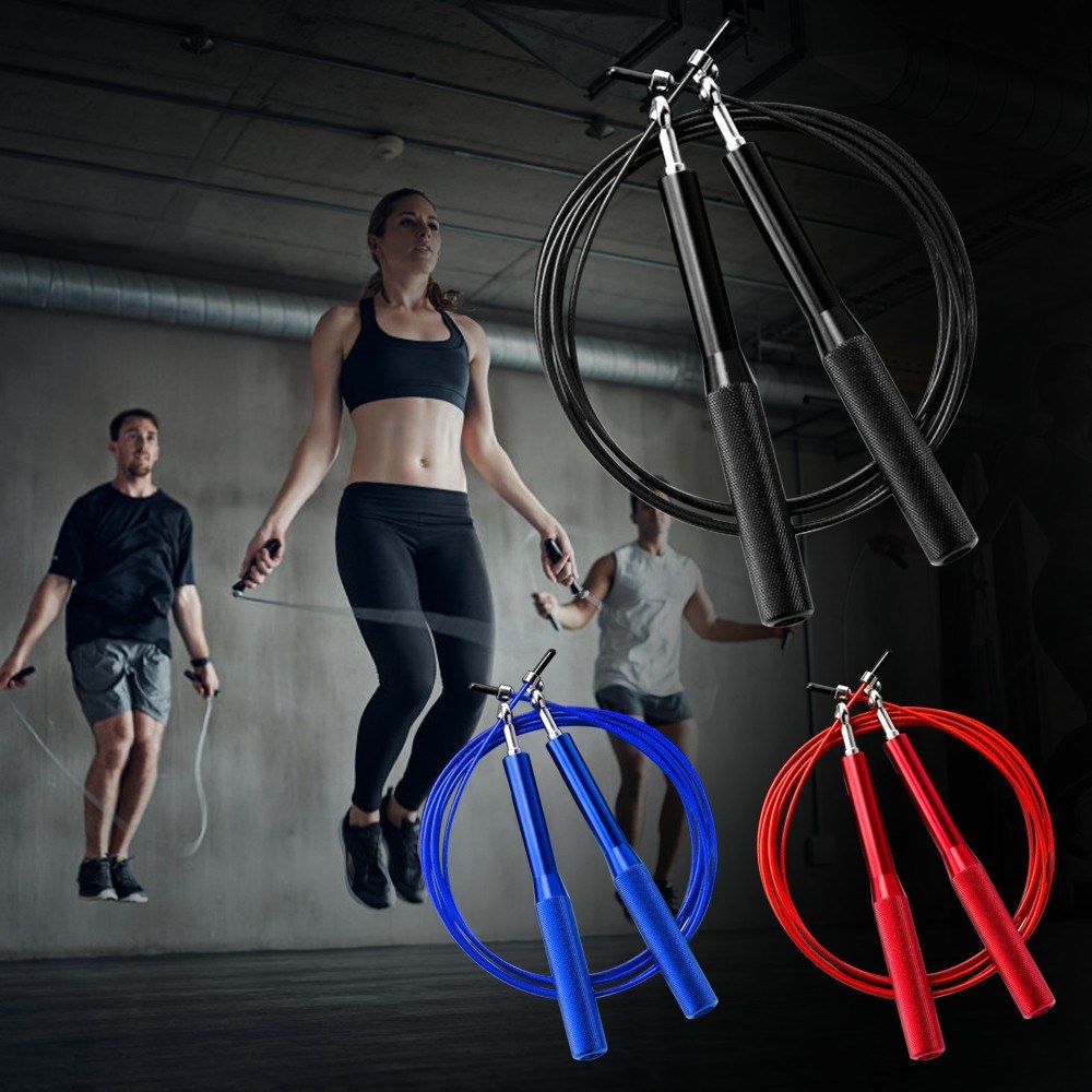 10ft Adjustable Speed Jump Rope Ball Bearing Non-slip
