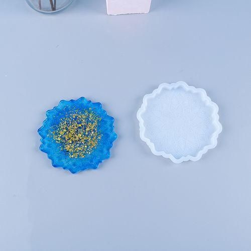 Flower Coaster Resin Molds,2PCS Silicone Epoxy