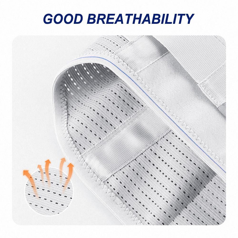 Breathable Lower Back Support Belt for Men Women Adjustable Lumbar Support Strap Back Brace for Work Office Sport