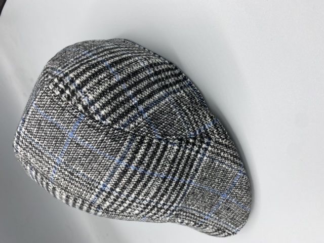 Grey Pattern Unique Men's Panama Hat