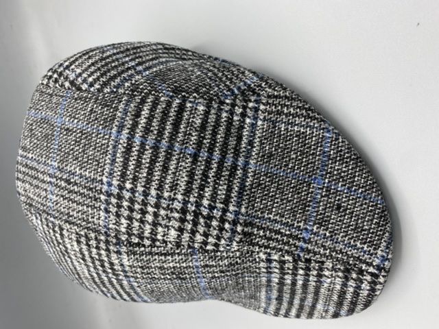 Grey Pattern Unique Men's Panama Hat