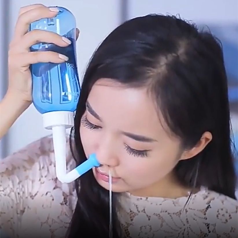 Nose Rinsing Wash Pot Sinusite Irrigator Allergie Relief
