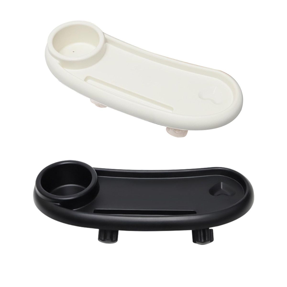 Baby  Tray Dinner Table Snack Tray White