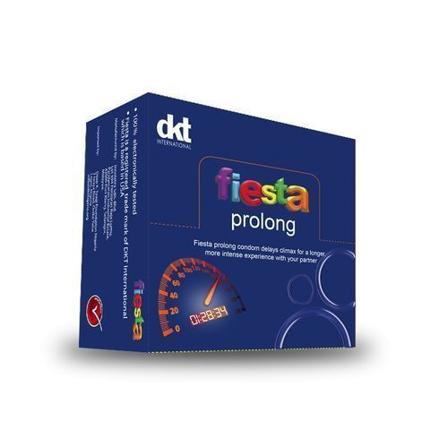 Fiesta Prolong Condom - 12 Packs In A Box