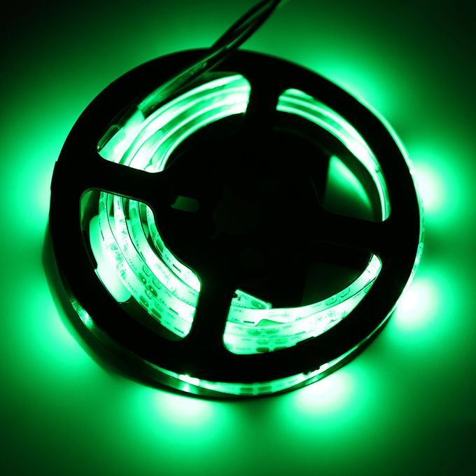 WS68 12 RGB    SMD No Waterproof Flexible USB 5V   Bla K Strip  S-black Strip-150CM/45LED
