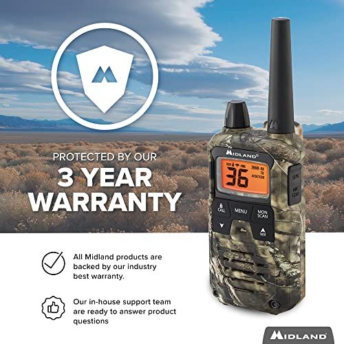 Midland T295VP4 XTALKER GMRS Long Range TwoWay Radio With NO