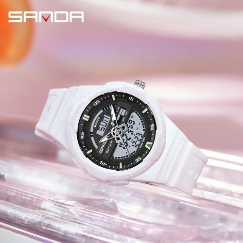 Sanda Student's Sport Watch Waterproof Digital Watches For Women 9030
