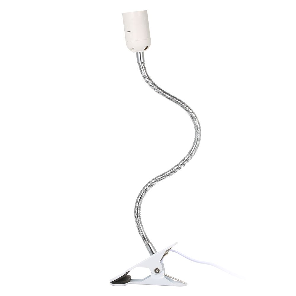 AC110-220V 50W E27 Bulb Base Socket Holder Desk Lamp (Bulb