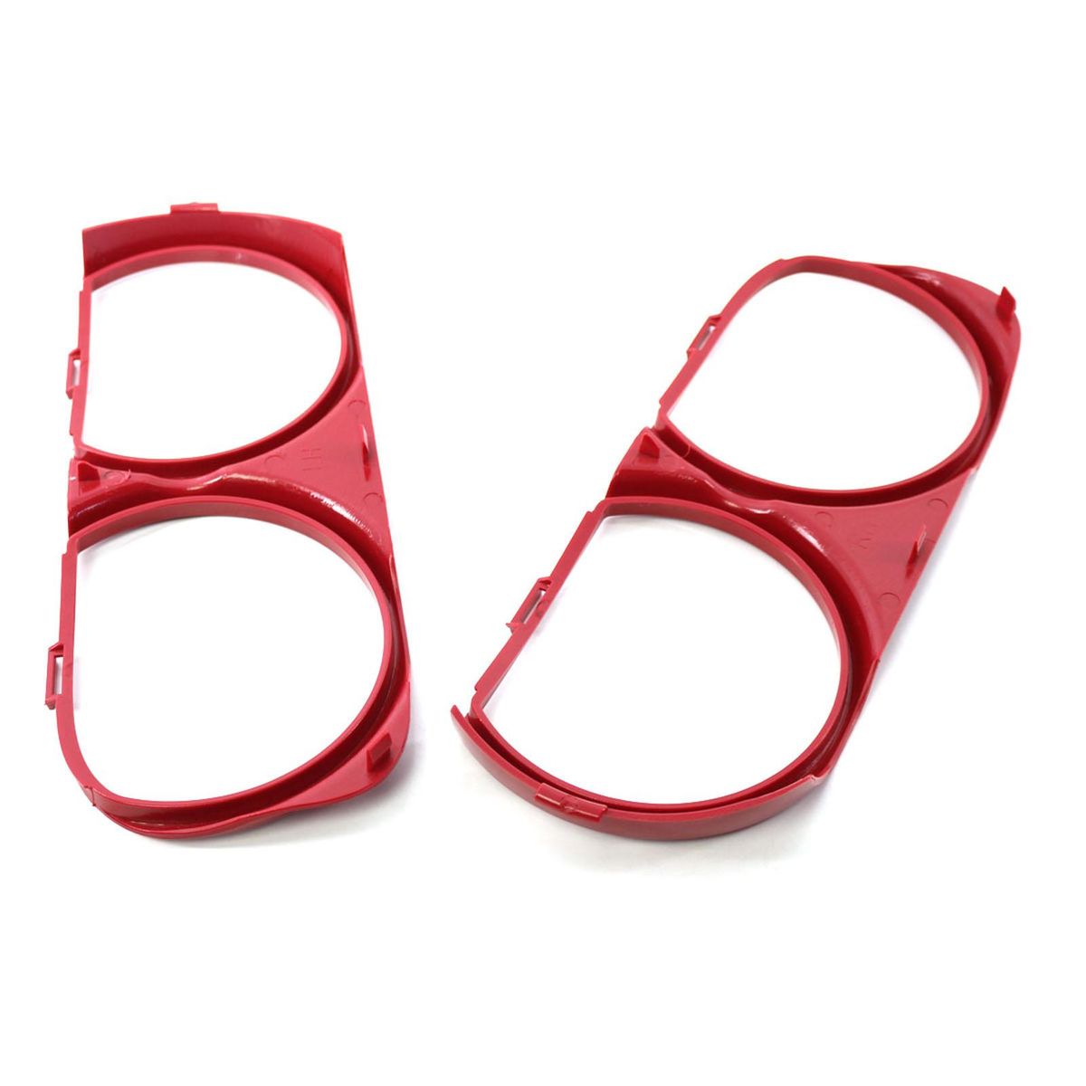Front Headlight Lamp Bezel Trim 2pcs Left&Right Replacement for Dodge Challenger 2015-2018 OEM 68259055AB, CH2510102, 68259054AB, CH2511102