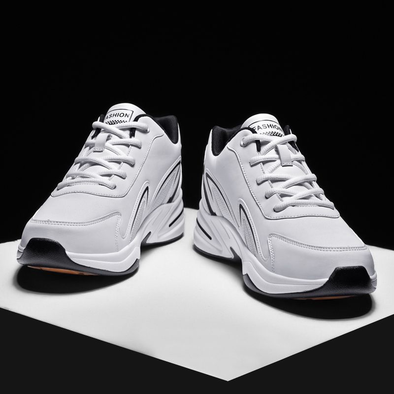 Ultra-Cool High-top Sneakers Shoes Men EUR Size 39-47 High Quality Anti-slippery Oxfords Outsole Sports Shoes Men Waterproof Platform Sneakers Professional Basket Shoes Outdoor Athletic Trainers Shoes White