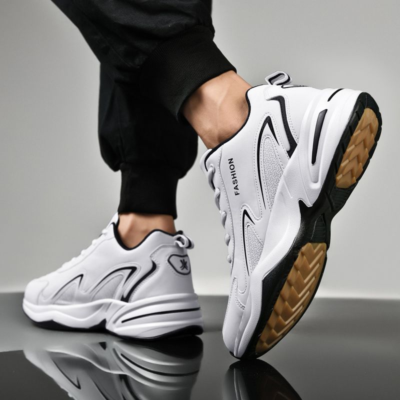 Ultra-Cool High-top Sneakers Shoes Men EUR Size 39-47 High Quality Anti-slippery Oxfords Outsole Sports Shoes Men Waterproof Platform Sneakers Professional Basket Shoes Outdoor Athletic Trainers Shoes White