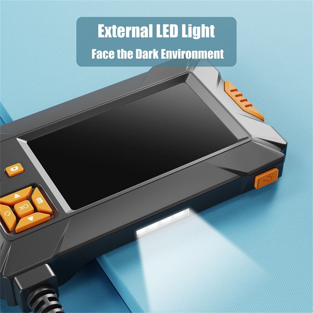 Handheld Industrial Endoscope Camera 4.3\'\' Screen HD1080P