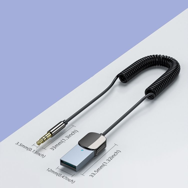 Car Bluetooth Receiver AUX Adapter