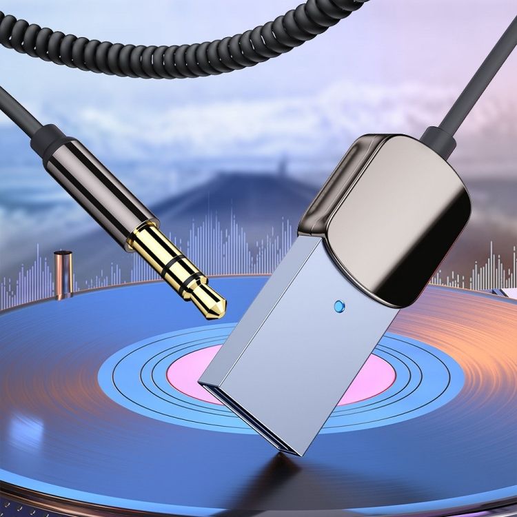 Car Bluetooth Receiver AUX Adapter