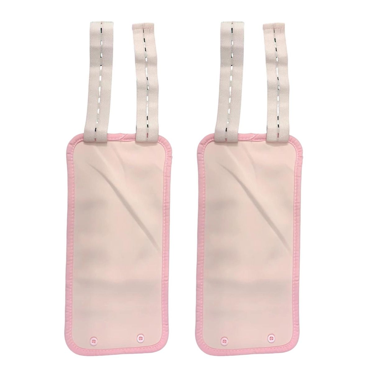 Castor Oil Leg Packs Organic Castor Oil Compress Kit for Calf Pink