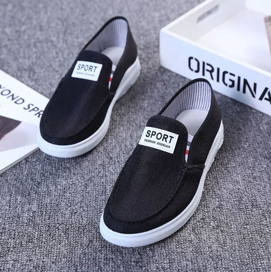 Men's Low Cut Shoes - Cheap Black Cooperate Business Shoes