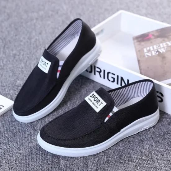 Men's Low Cut Shoes - Cheap Black Cooperate Business Shoes