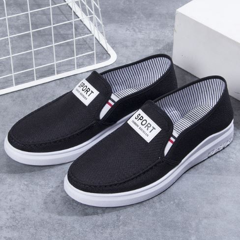 Men's Low Cut Shoes - Cheap Black Cooperate Business Shoes