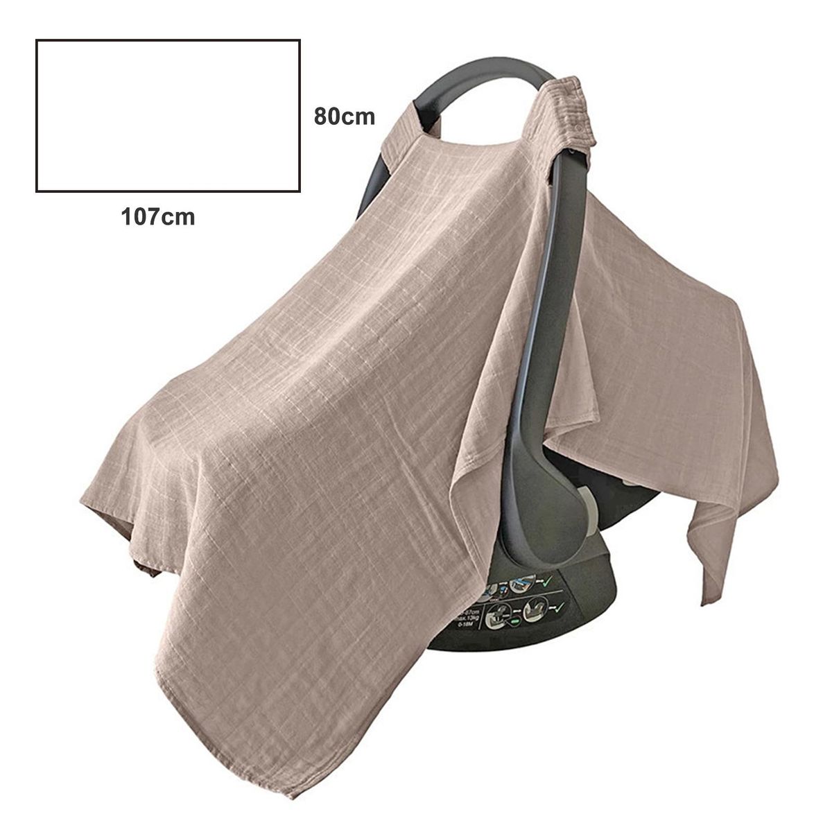 Seat Cover for Baby Safety Seat Cartoon Infant Safety Seat Cover Pink