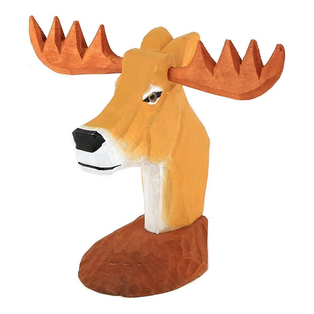Animal Eyeglass Frame Animal-Shaped Hand-Carved Wooden Eyeglass Frame Eyeglass Frame Deer